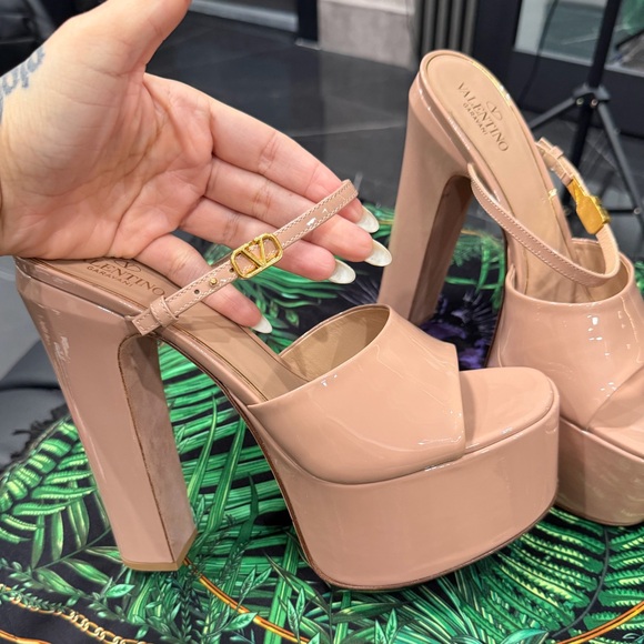 Valentino Shoes - Valentino Women's Blush Platform Sandals